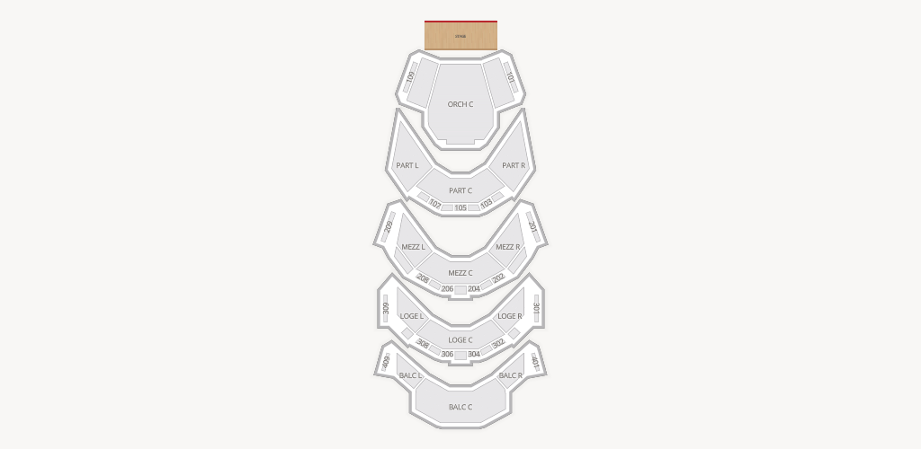 Ellie Caulkins Opera House Seating Chart