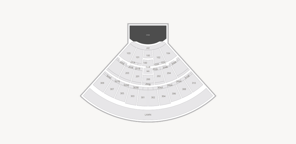 Empower FCU Amphitheater at Lakeview Seating Chart
