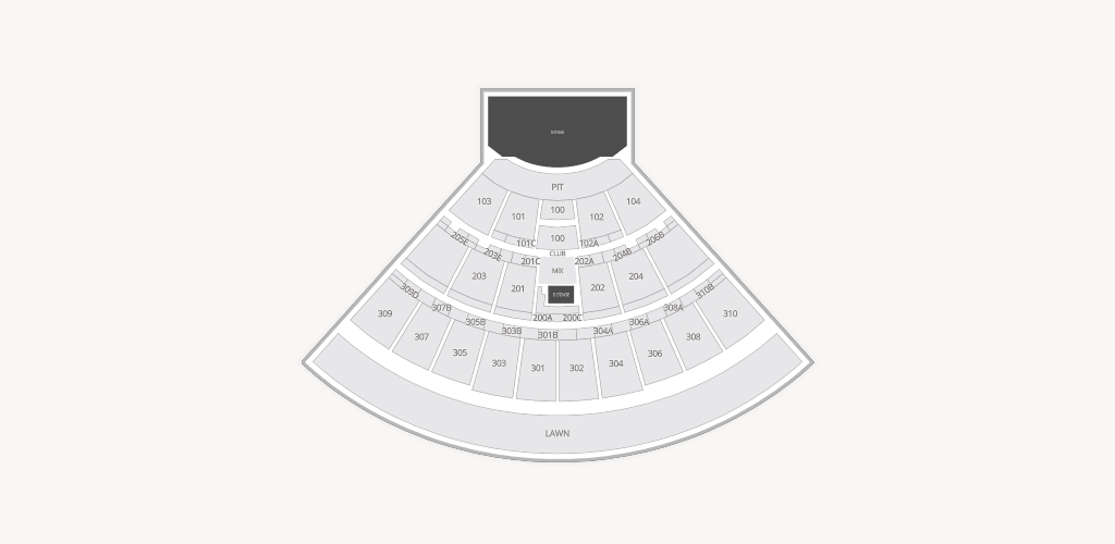 Empower FCU Amphitheater at Lakeview Seating Chart