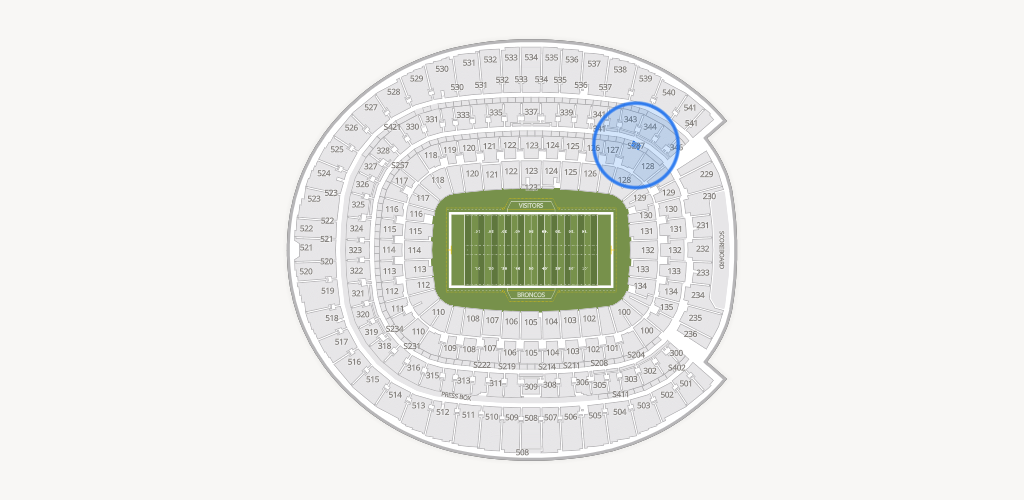 Empower Field at Mile High Seating Chart
