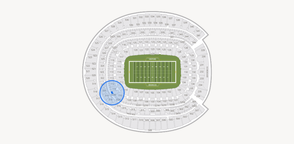 Empower Field at Mile High Seating Chart