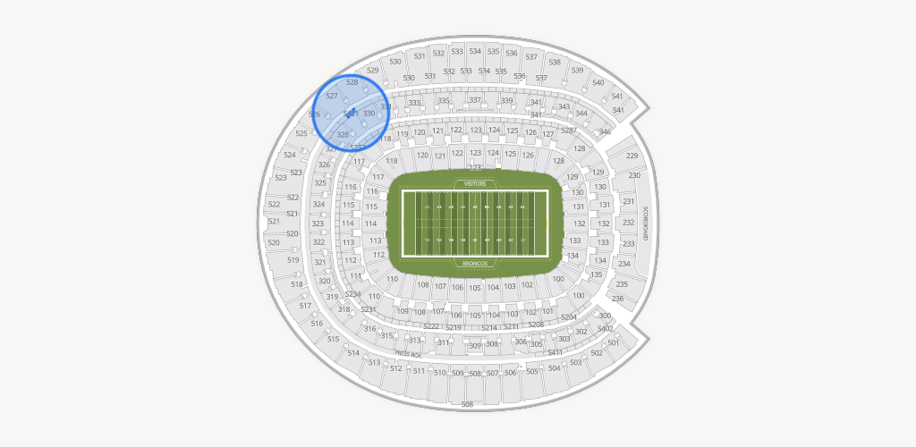 Empower Field at Mile High Seating Chart