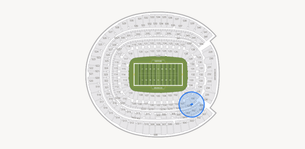 Empower Field at Mile High Seating Chart