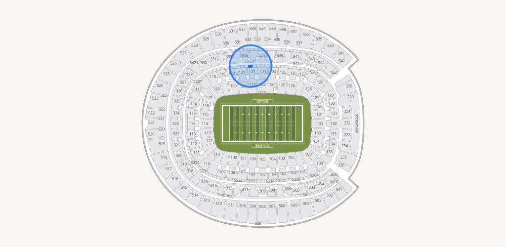Empower Field at Mile High Seating Chart