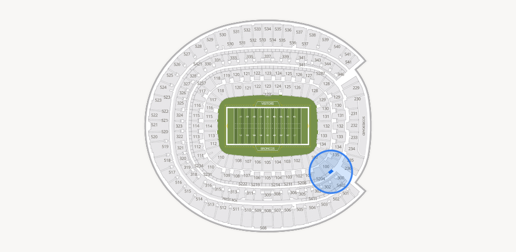Empower Field at Mile High Seating Chart