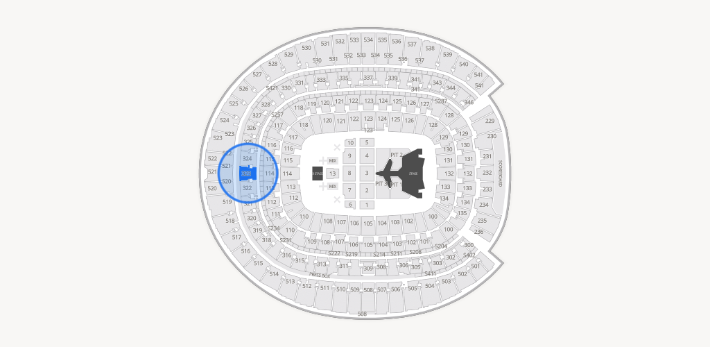 Empower Field at Mile High Seating Chart