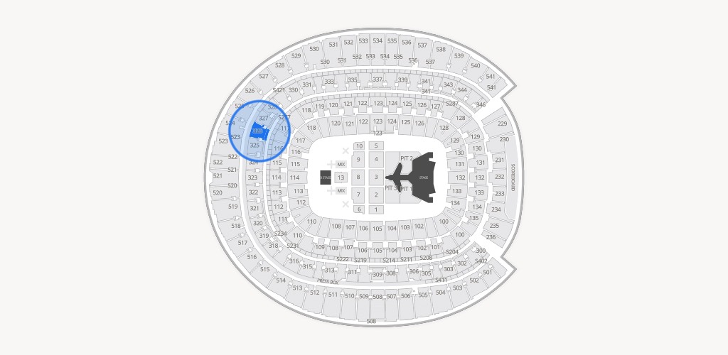 Empower Field at Mile High Seating Chart