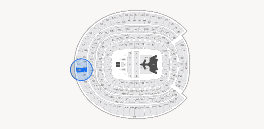 Empower Field at Mile High Seating Chart