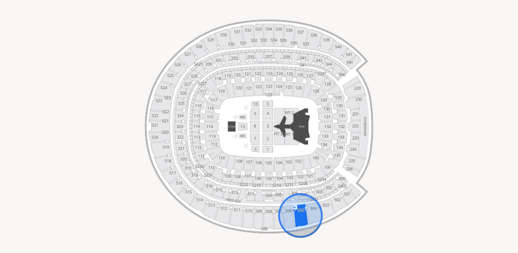 Empower Field at Mile High Seating Chart