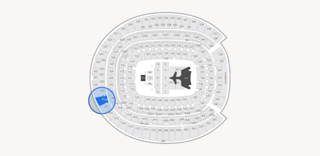 Empower Field at Mile High Seating Chart