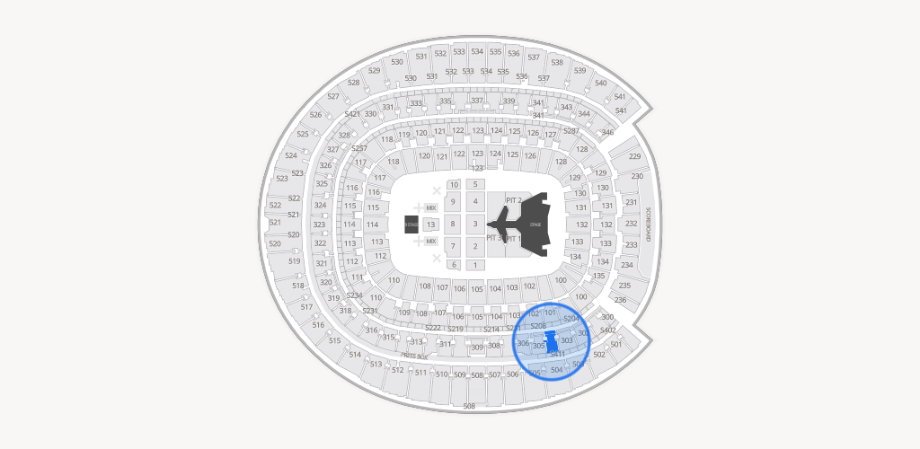 Empower Field at Mile High Seating Chart