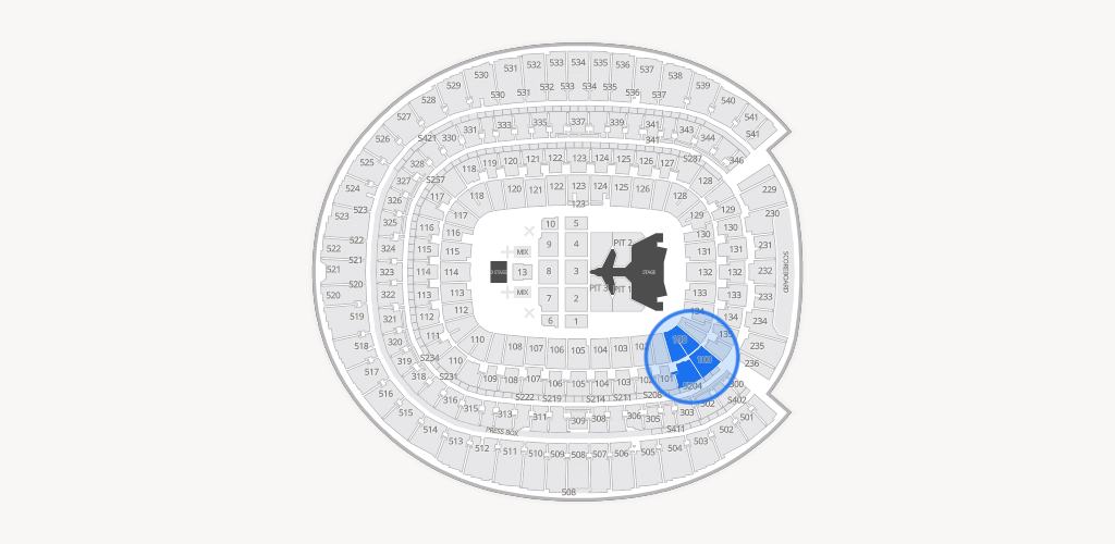 Empower Field at Mile High Seating Chart