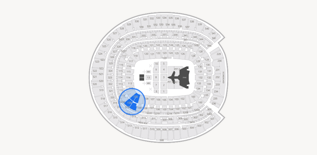 Empower Field at Mile High Seating Chart
