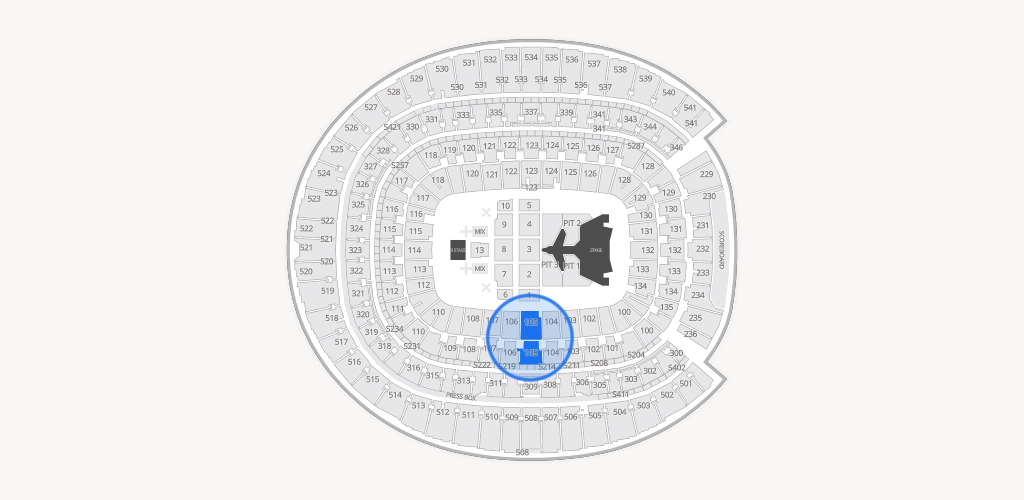 Empower Field at Mile High Seating Chart