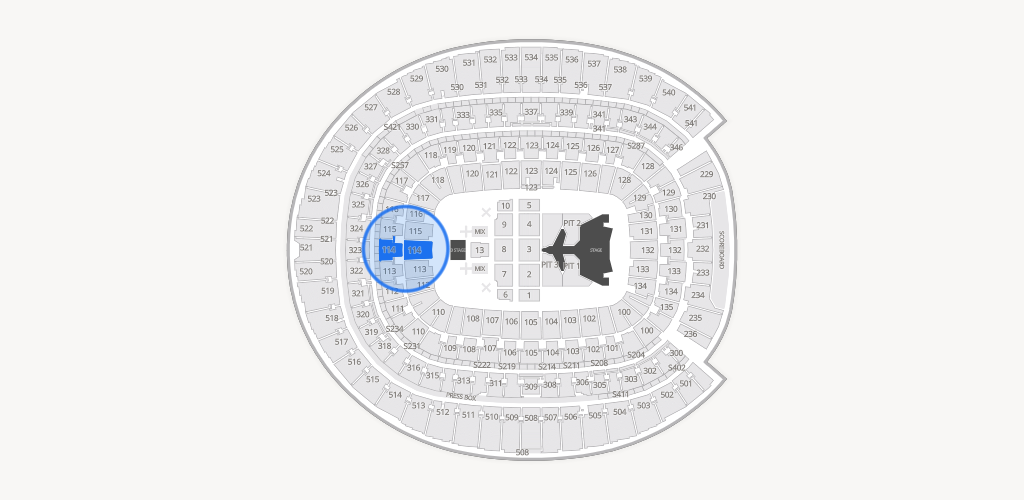 Empower Field at Mile High Seating Chart