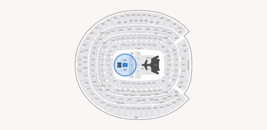 Empower Field at Mile High Seating Chart