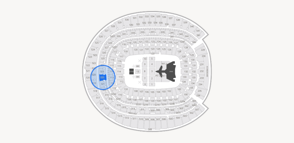 Empower Field at Mile High Seating Chart