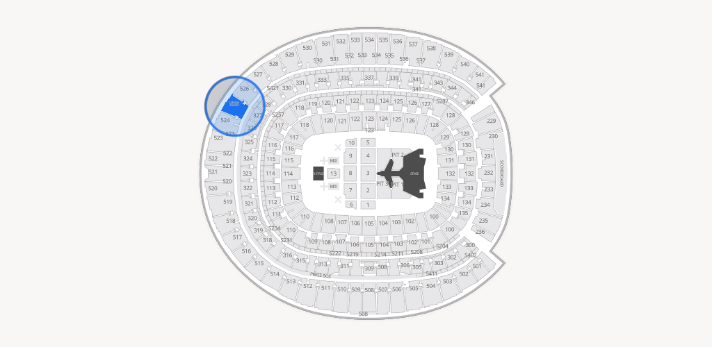 Empower Field at Mile High Seating Chart
