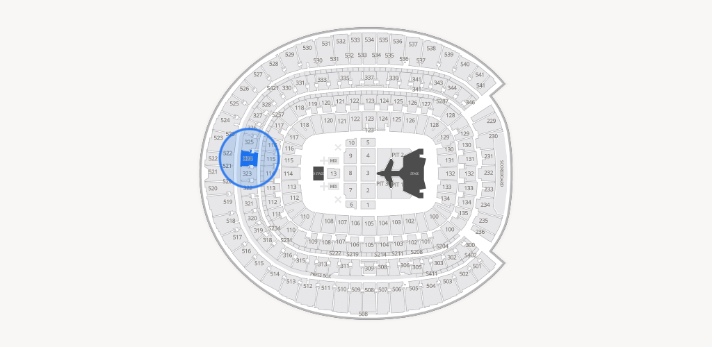 Empower Field at Mile High Seating Chart