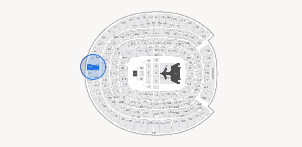 Empower Field at Mile High Seating Chart