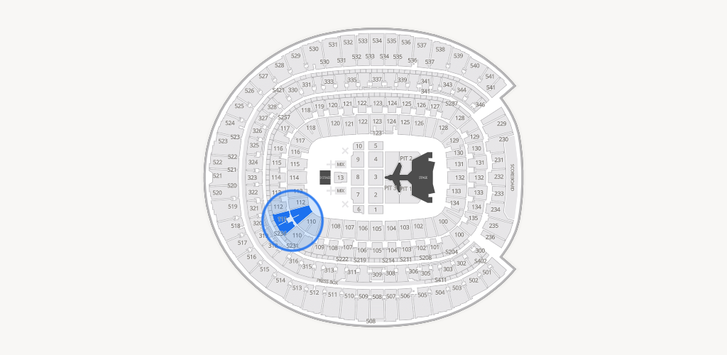 Empower Field at Mile High Seating Chart