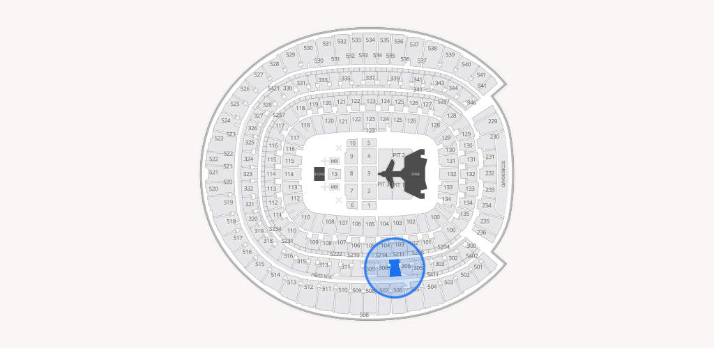 Empower Field at Mile High Seating Chart