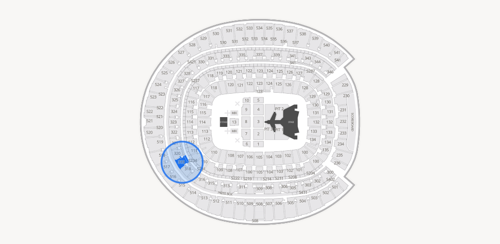 Empower Field at Mile High Seating Chart
