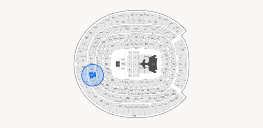 Empower Field at Mile High Seating Chart