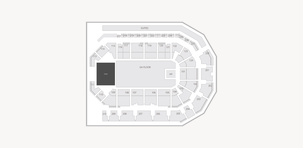 Enmarket Arena Seating Chart