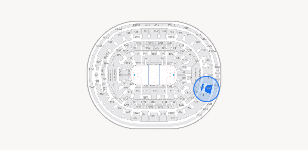 Enterprise Center Seating Chart