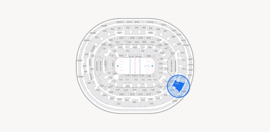 Enterprise Center Seating Chart
