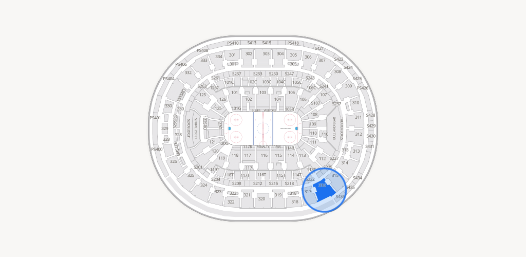 Enterprise Center Seating Chart