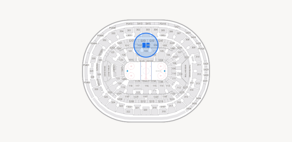 Enterprise Center Seating Chart