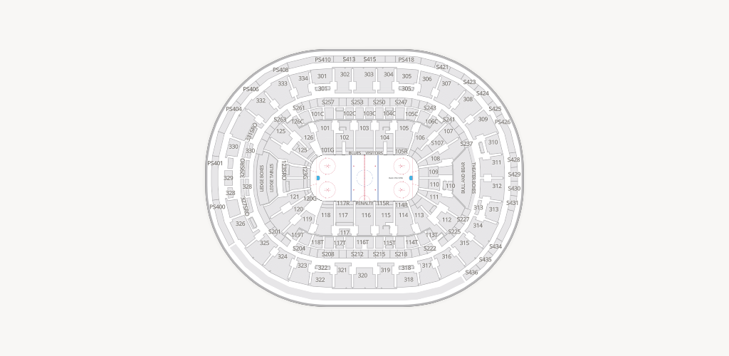 Enterprise Center Seating Chart