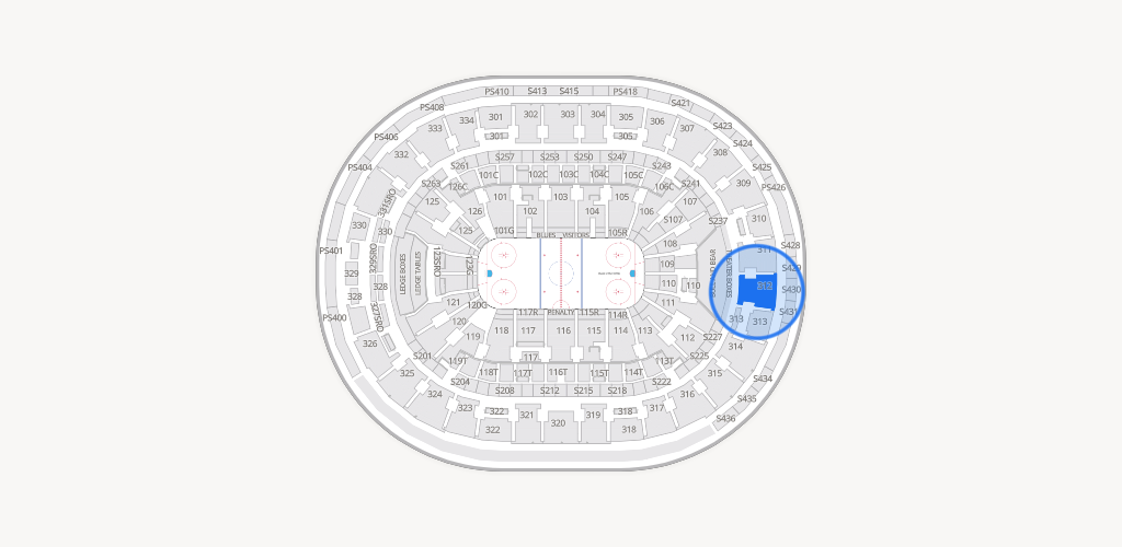 Enterprise Center Seating Chart
