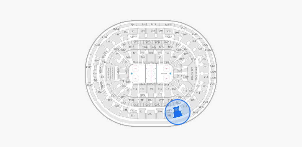 Enterprise Center Seating Chart