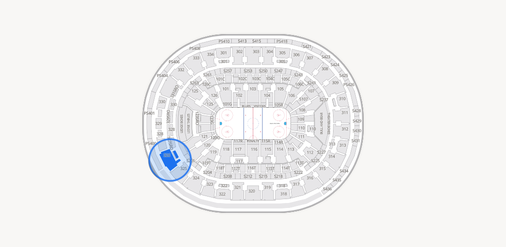 Enterprise Center Seating Chart