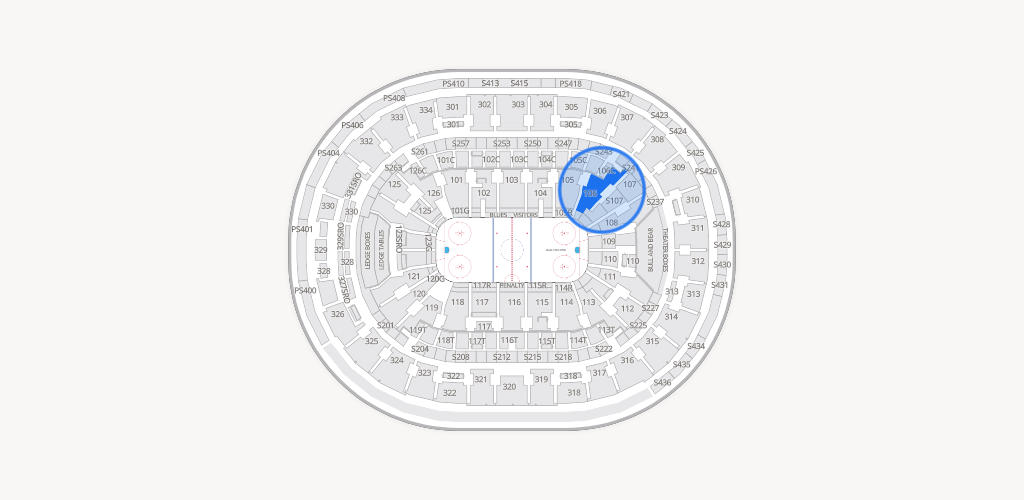Enterprise Center Seating Chart