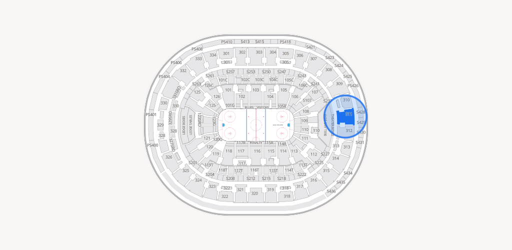 Enterprise Center Seating Chart