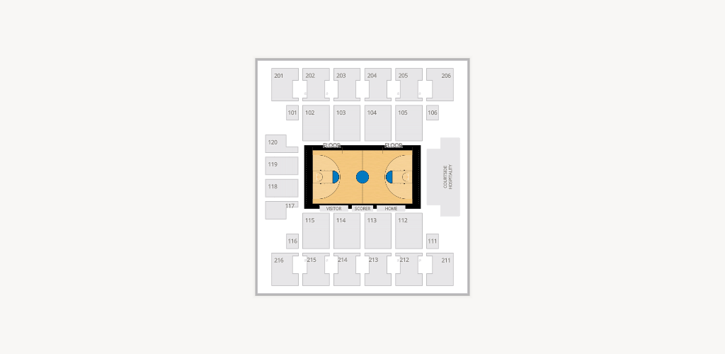 ESPN Wide World of Sports - State Farm Field House Seating Chart