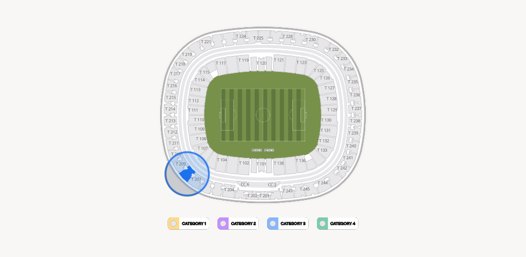 Estadio Akron Seating Chart
