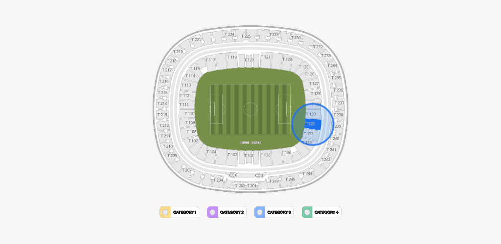 Estadio Akron Seating Chart