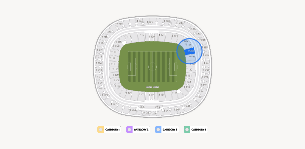 Estadio Akron Seating Chart