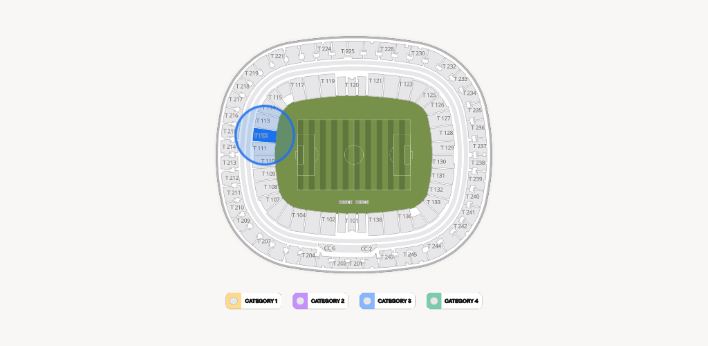 Estadio Akron Seating Chart
