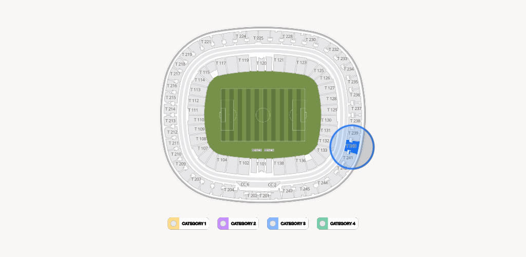Estadio Akron Seating Chart