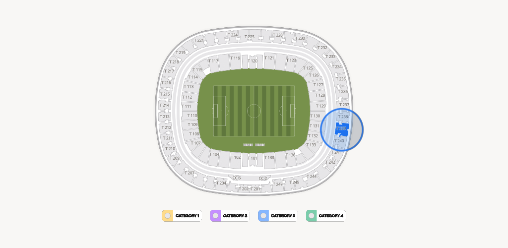 Estadio Akron Seating Chart