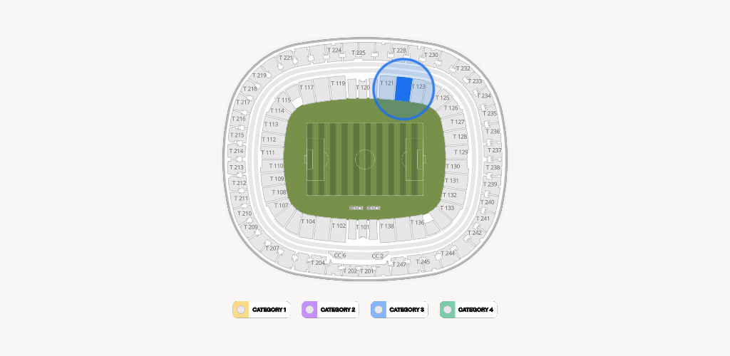 Estadio Akron Seating Chart