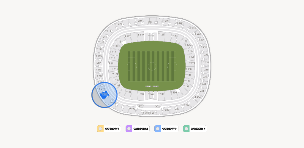 Estadio Akron Seating Chart