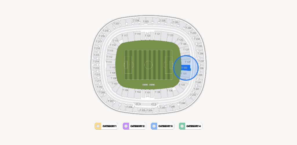 Estadio Akron Seating Chart