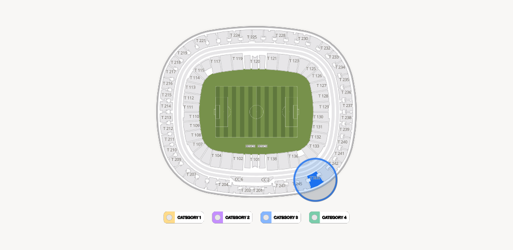 Estadio Akron Seating Chart